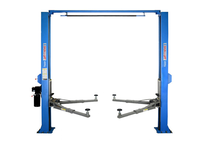 SHL-2-245L/250L Clear-floor Two Post Lift(Soild Plate Version)