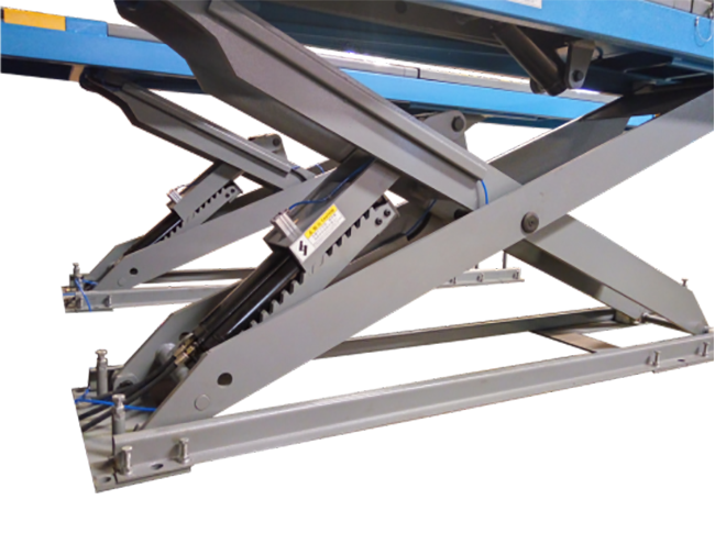 SHL-Y-J-40X Scissor Lift for Four Wheel Alignment (With Trolley)