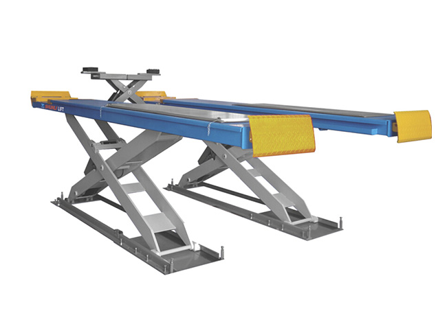 SHL-Y-J-40X Scissor Lift for Four Wheel Alignment (With Trolley)