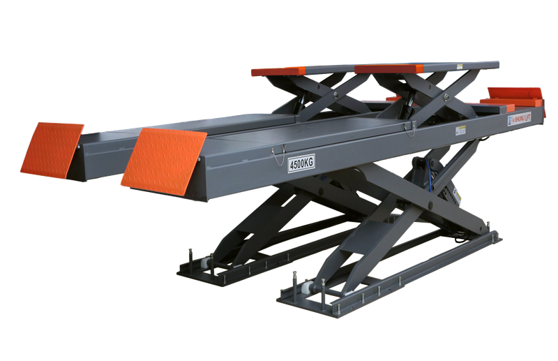 SHL-Y-J-45DL Double Level Scissor Lift for Four Wheel Alignment