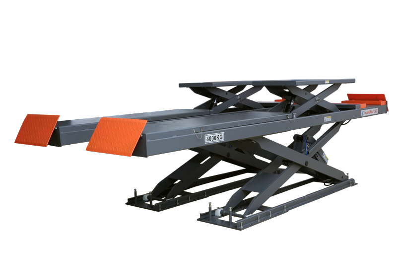 SHL-Y-J-40DL/42DL Double Level Scissor Lift for Four Wheel Alignment 