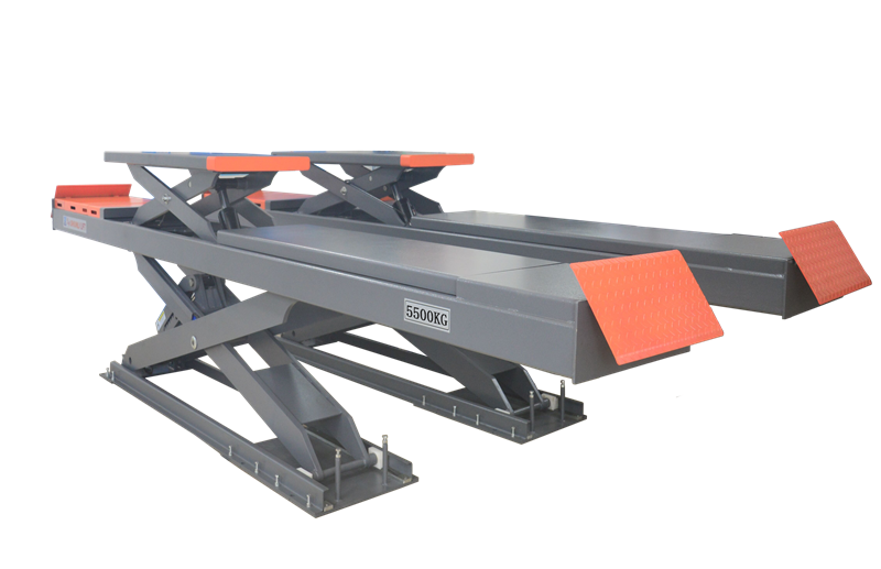 SHL-Y-J-55DL/65DL Double Level Scissor Lift for Four Wheel Alignment