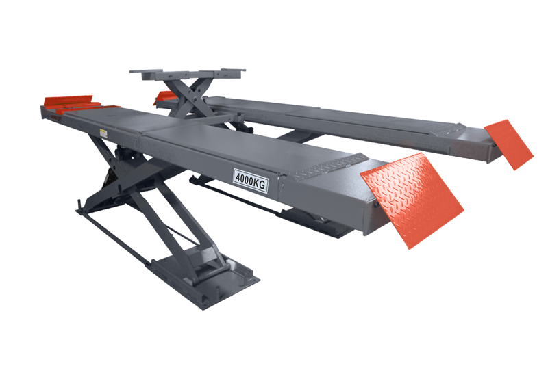 SHL-Y-J-40CCX/50CCX/55CCX Ultrathin Scissor Lift for Four Wheel Alignment(With Trolley)