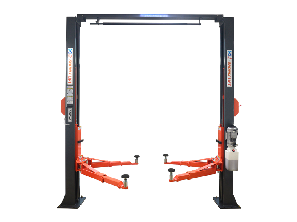 SHL-2-245L/250L Clear-floor Two Post Lift(Solid Plate Version)